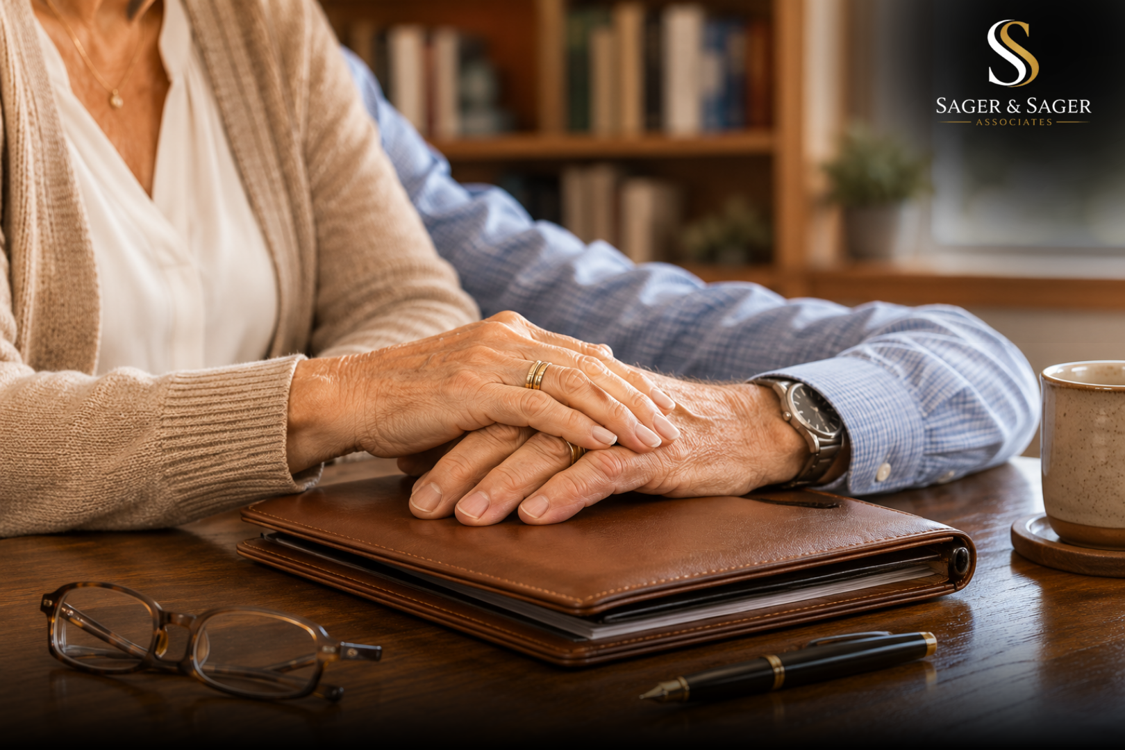 Estate planning documents, pen, and reading glasses on a desk representing wills and intestate succession planning in Pennsylvania